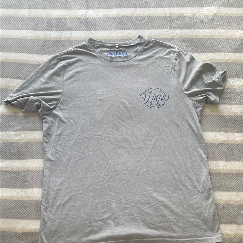 Chubbies Light Gray Short Sleeve Tee